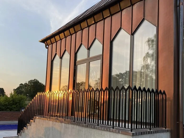 Balustrader Smidesräcke för utomhustrappa – Rychter-Smide