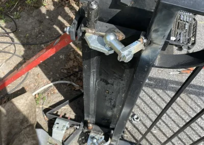 Stålport utomhus i Stockholm – Rychter-Smide