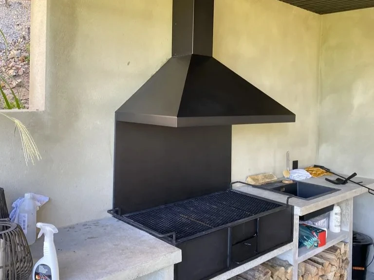 Kamin Modern kamin för vardagsrum i Stockholm – Rychter-Smide